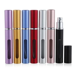 5ml Empty Refillable Perfume Bottle Travel Portable Mini Women Parfum Atomizer Original Aluminum Spray Cosmetic Containers