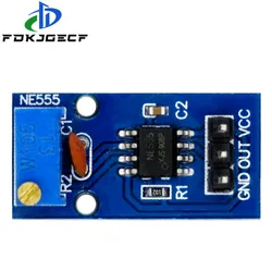 NE555 Adjustable Resistance Frequency Pulse Generator Module Single Channel Output Module 5V-12V for Arduino Smart Car