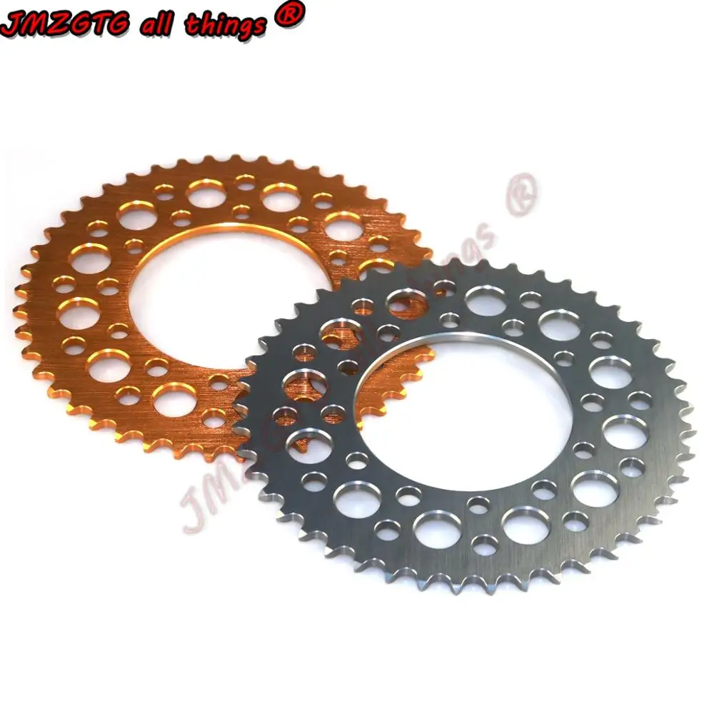 Motorcycle CNC Rear Sprocket For KAWASAKI Z400 Ninja400 For 520 specifications chain use 7075 aluminum alloy