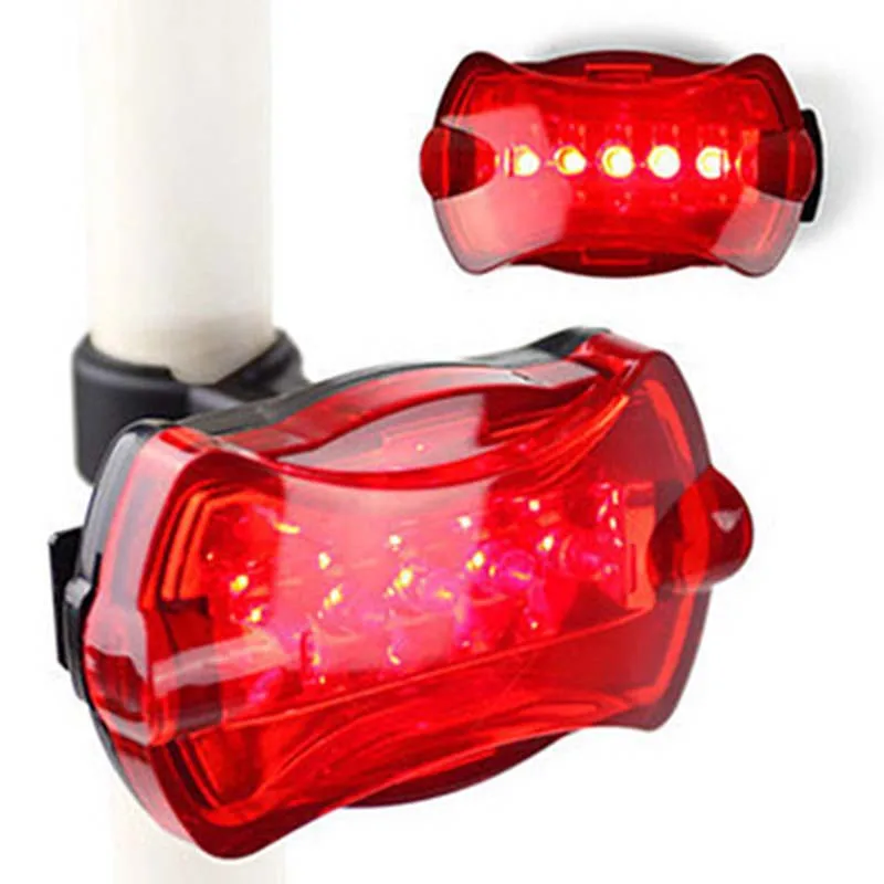 Waterproof LED Lamp Bike Bicycle Tail Head Light Rear Safety Flashlight Bike Light Bicycle Lantern