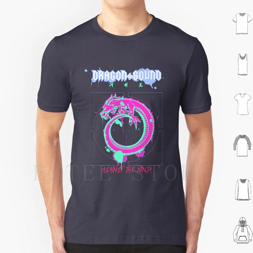 Dragon Sound-Against The T Shirt Print Cotton Rifftrax Mst3k Dragon Sound Mystery Science Theater Hair Metal Miami Connection