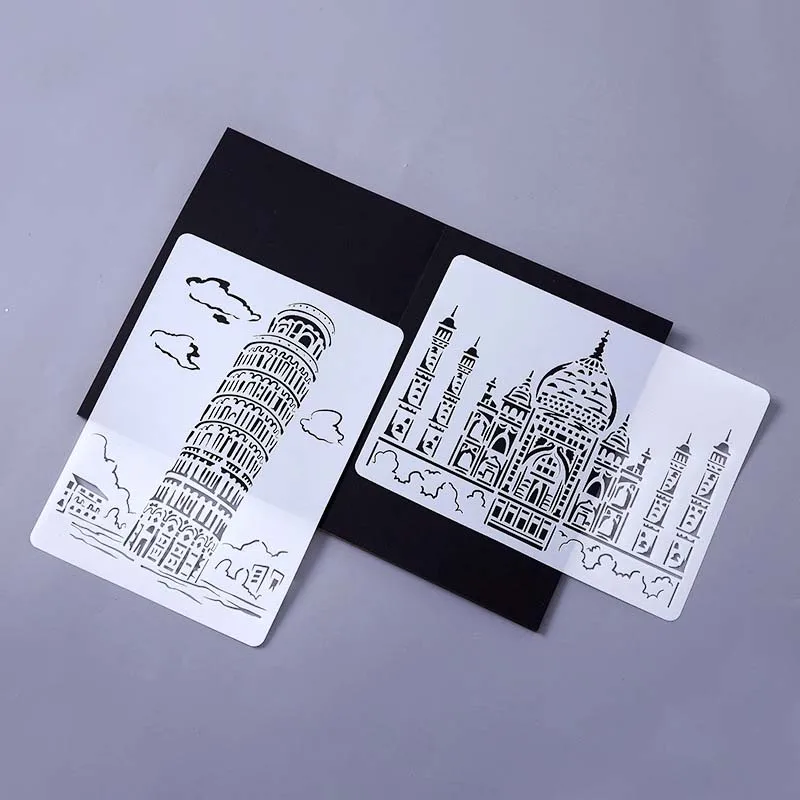 เครื่องมือวาดลายฉลุแบบใหม่ DIY ของเล่นเด็กเสริมสร้างทักษะด้านศิลปะ ของเล่นสร้างสรรค์ ของขวัญสำหรับเด็ก ขายดี