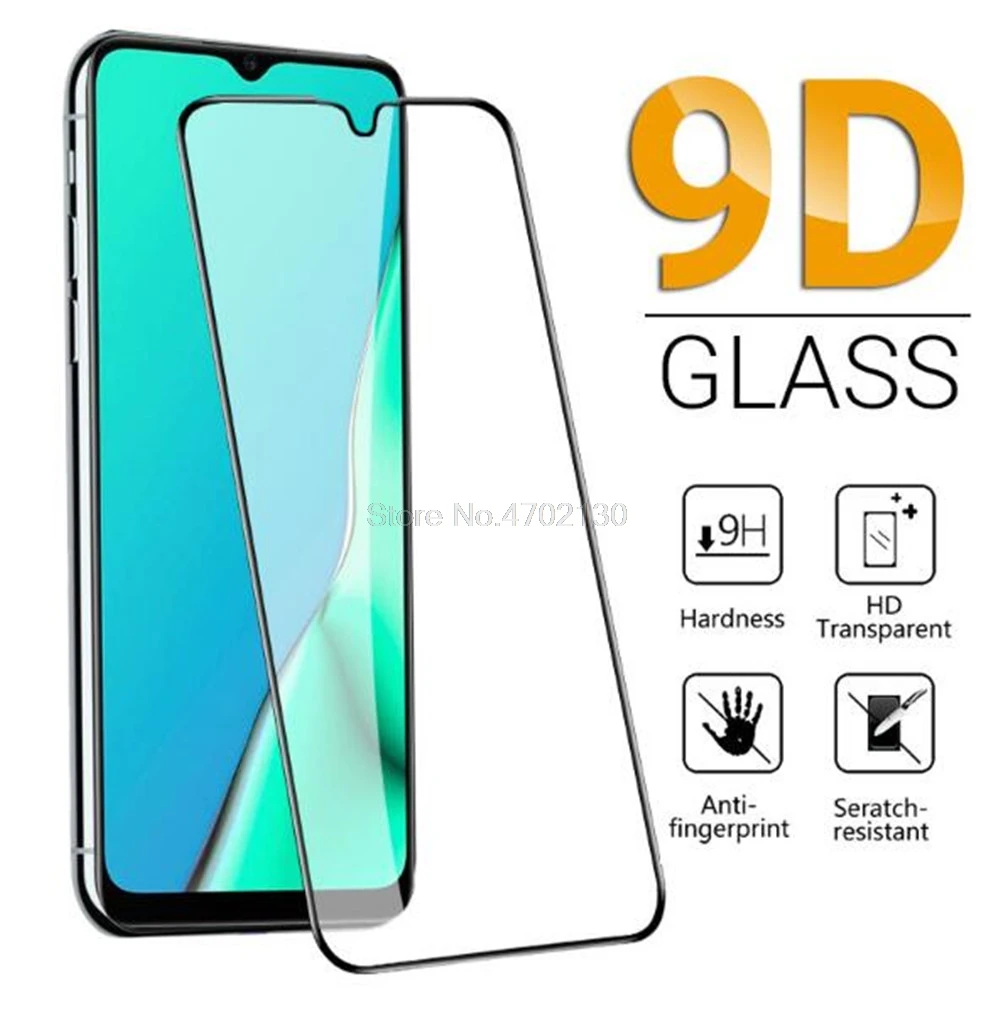 9D Screen Protector For OPPO A9 2020 Tempered Glass OPPO A5 2020 A73 A93 A94 A95 A92 A91 A83 A31 A72 A7 A5S A52 Protective Glass