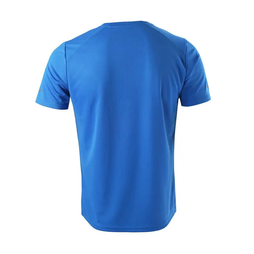 ARSUXEO Summer Men's Running Shirts Short Sleeves Sports Jersey Training Gym Crossfit Fitness Dry Fit T Shirt Clothing T1602