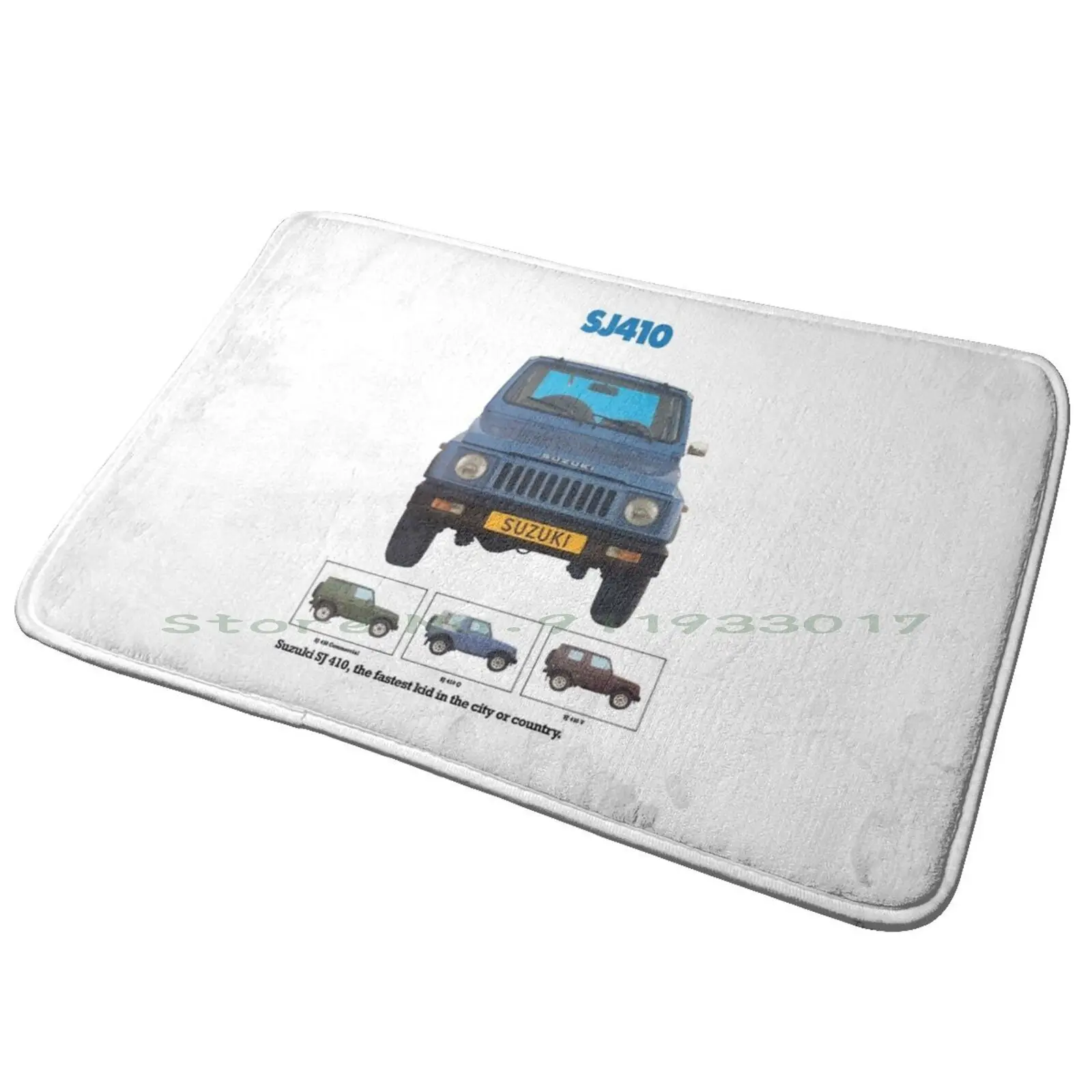 Sj 410 / Entrance Door Mat Bath Mat Rug Japanese 4x4 4wd 1980s 1990s Jimny Sj30 Sj40 Sj50 Sj413 Dad Mum Mothers Day Fathers Day