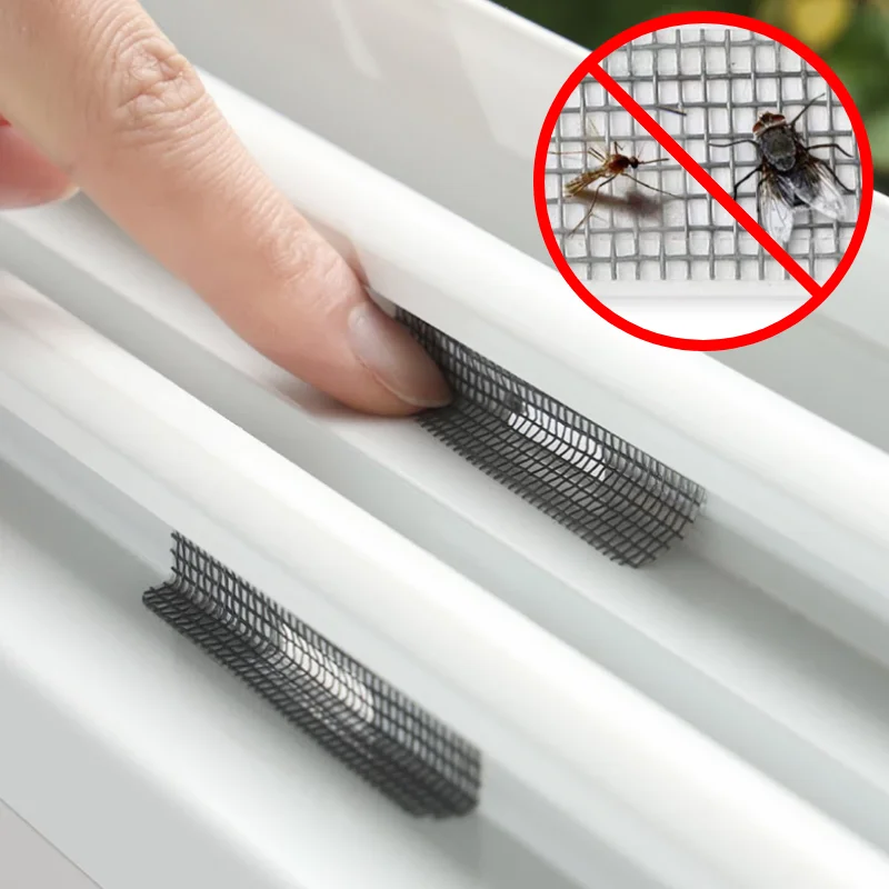 5PCS Window Weep Hole Covers Screen Patch Adhesive Window Screen Hole Patch Kit Keep Mosquito Out Anti-Insect Fly Bug Net