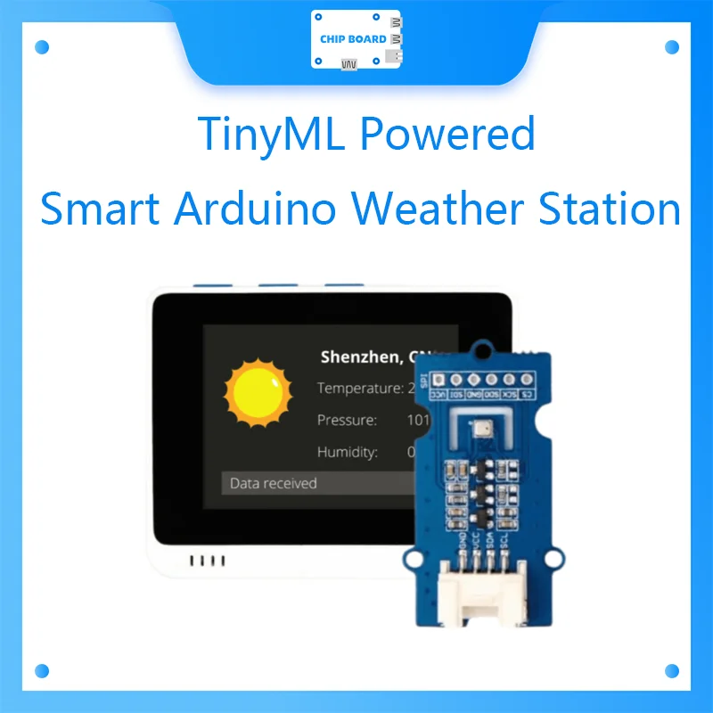 

TinyML Powered Smart Arduino Weather Station with Wio Terminal