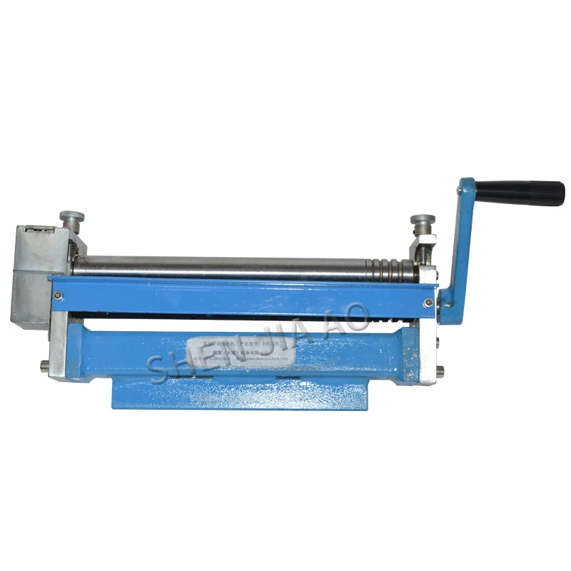 HR-320 Small Desktop Manual Roll Machine Steel Plate Steel Rod Roll Processing Metal Plate Bending Round Machine 1pc