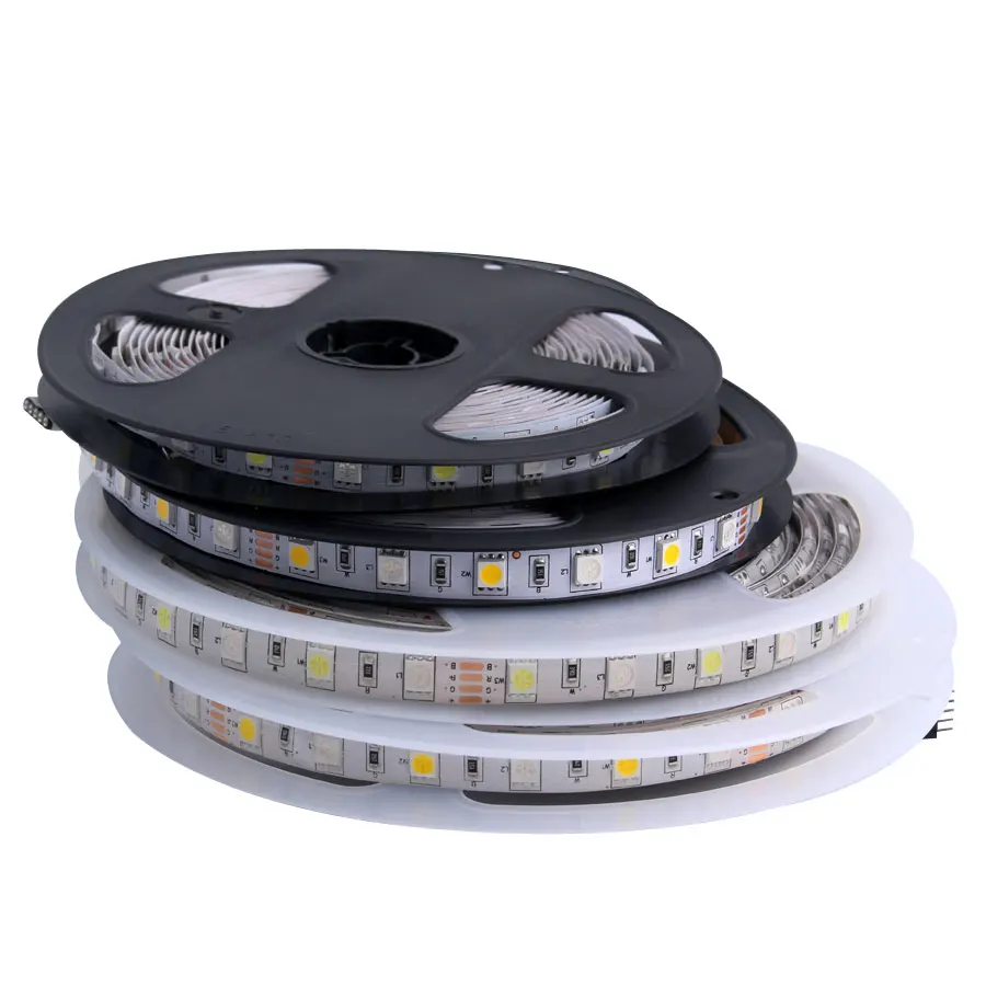 RGB LED Strip 5V 12V 24V SMD 5050 5M Waterproof Flexible Led Light Strip 5 12 24 V Volt Tape lamp Ribbon TV Backlight Ledstrip