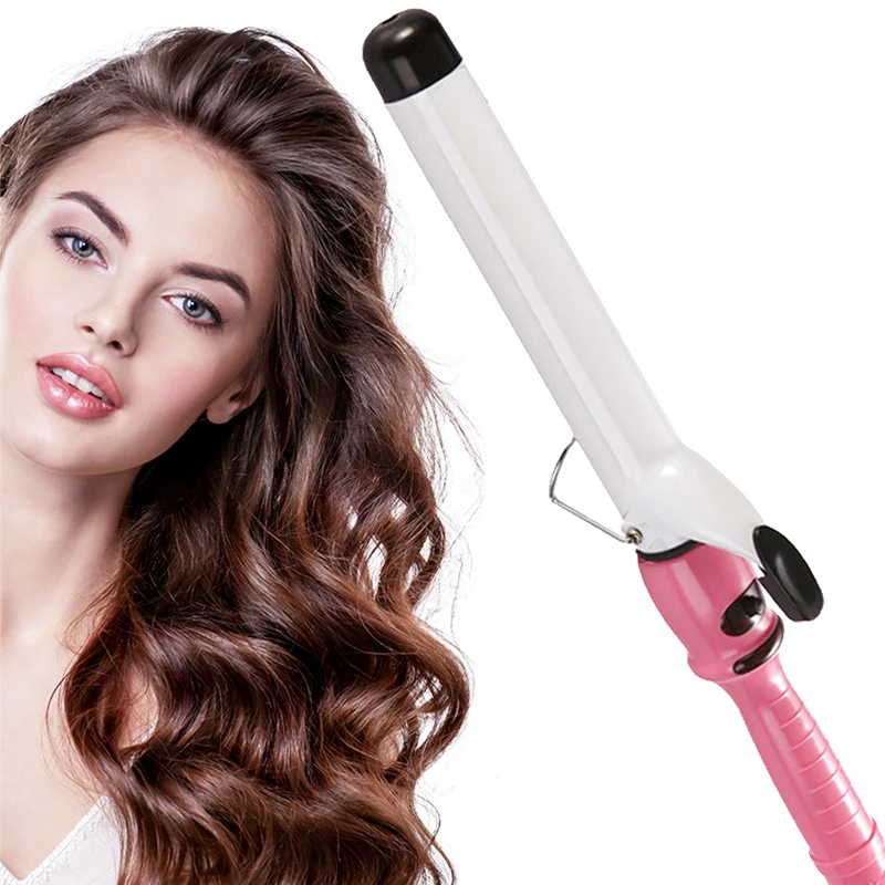 

Electric Ceramic Hair Curler Long Curling Tong Wand 22-32mm Professional Hair Curling Iron Roller Curls Wand Fashion Styling