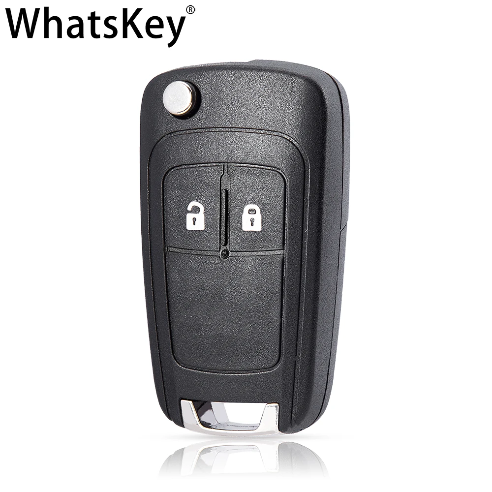 WhatsKey 2/3 przyciski osłona klucza zdalnego obracana wymień skrzynkę na Opel Vauxhall Astra H Insignia Vectra C Corsa D Zafira G Mokka Buick