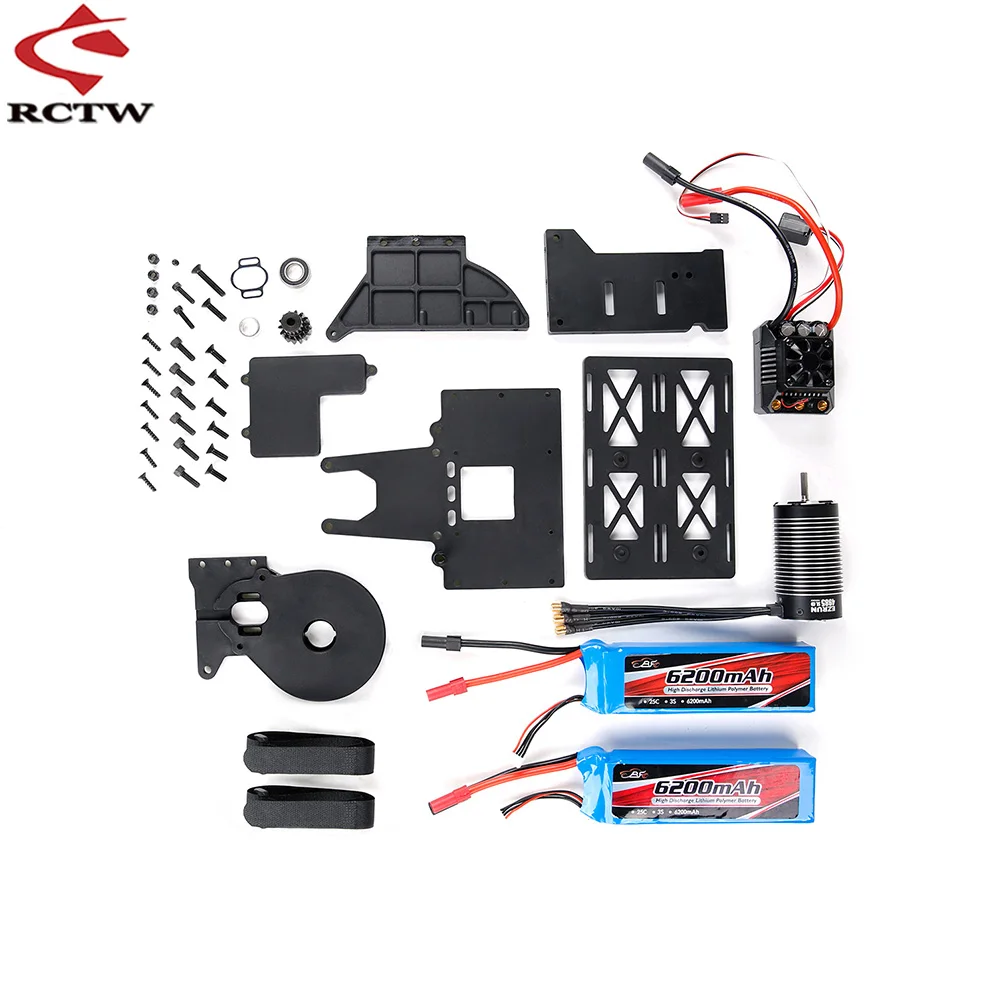 

Oil To Electricity Kit (Full Version) for 1/5 HPI ROFUN ROVAN KM Q-BAJA RC CAR Toys PARTS