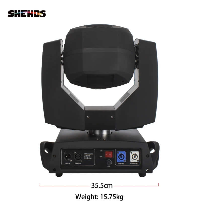 SHEHDS-DJ Lights Flight Case e Beam, 7R Moving Head Light Controller, Dj Projetor, Disco Ball, Party Stage Control com DMX
