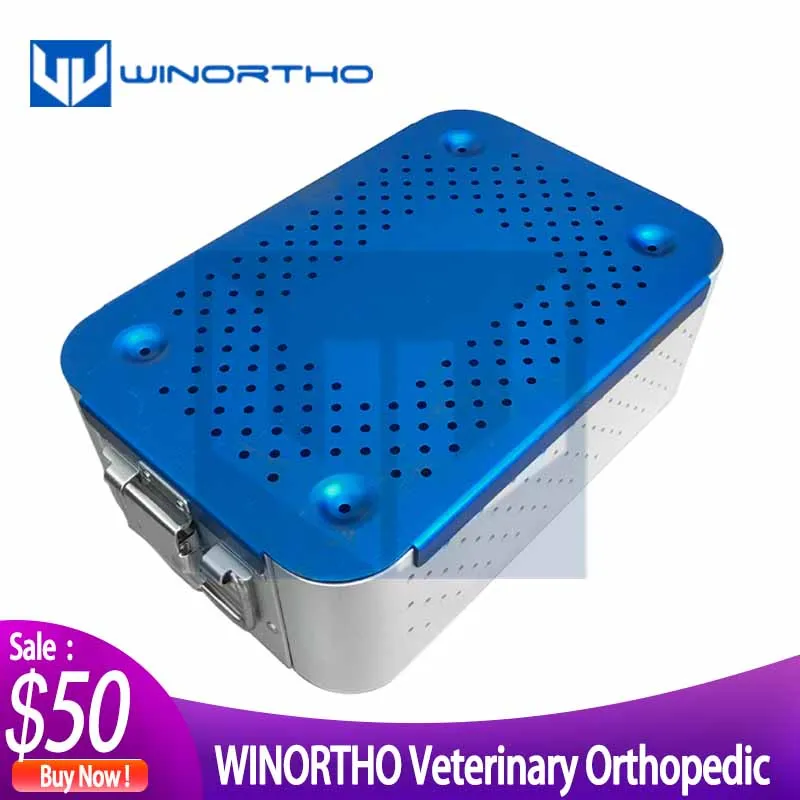 Instrument chirurgiczny ortopedyczny Sterylizacja parowa ze stopu aluminium Porowata taca do autoklawu wysokotemperaturowego