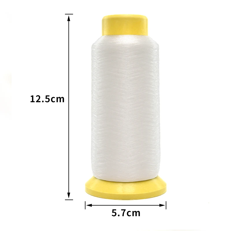 Fishing Thread 0.15mm 100% Nylon Transparent Thread Roll Veil diy line roll 1500 meters Free shipping