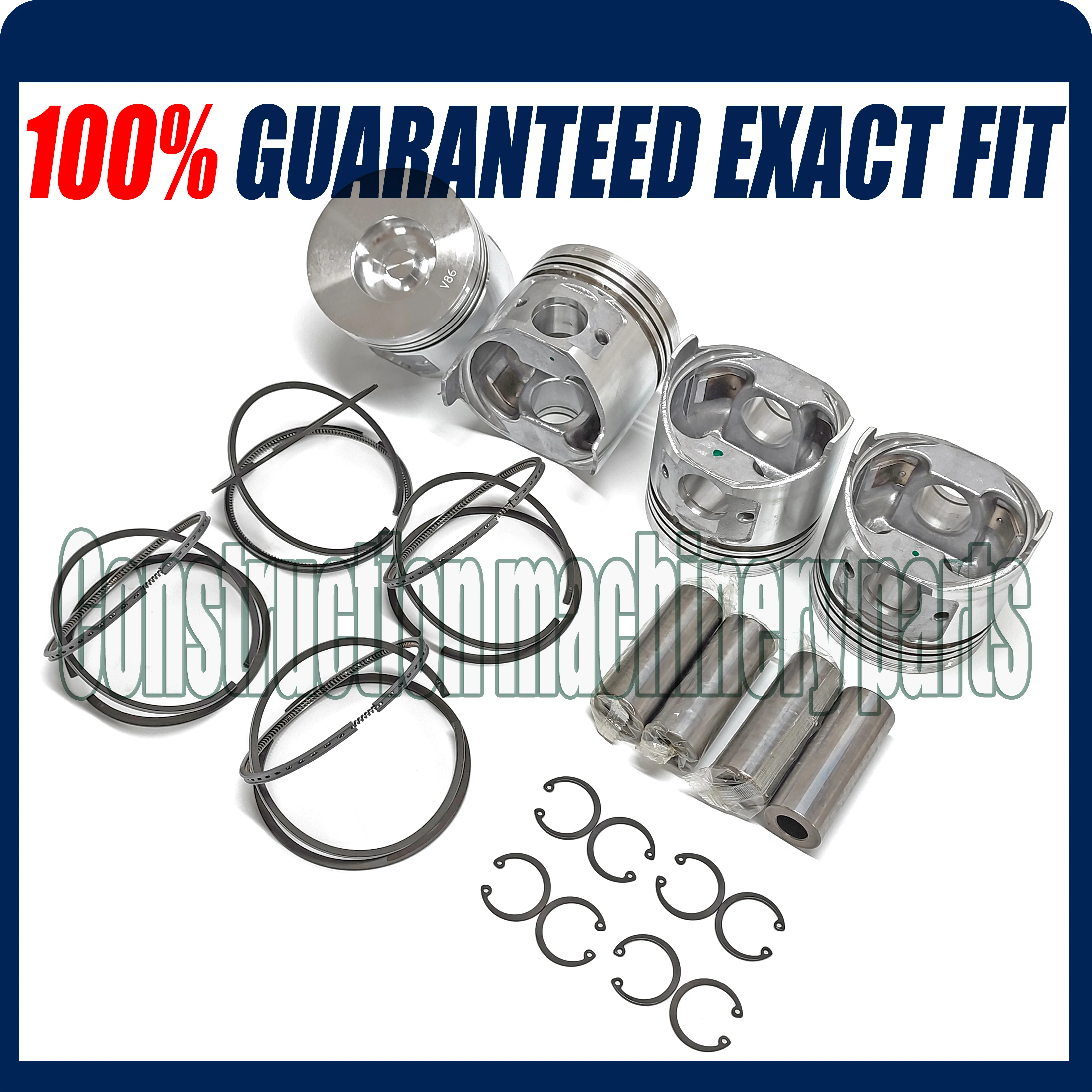 4TNV86 TK486 Engine Overhaul Rebuild Kit For Yanmar 4TNV86 Engine Excavator Loader