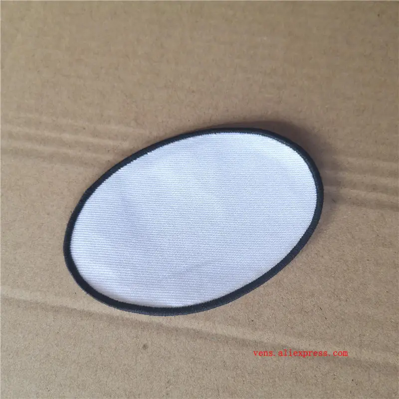 sublimation blank patches hot tranfer printing DIY patch consumable 30pieces/lot