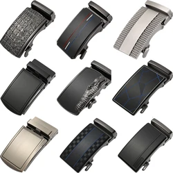new Genuine Men's Belt Head, Belt Buckle,Leisure Belt Head Business Accessories Automatic Buckle 3.5CM men luxury fashion belts