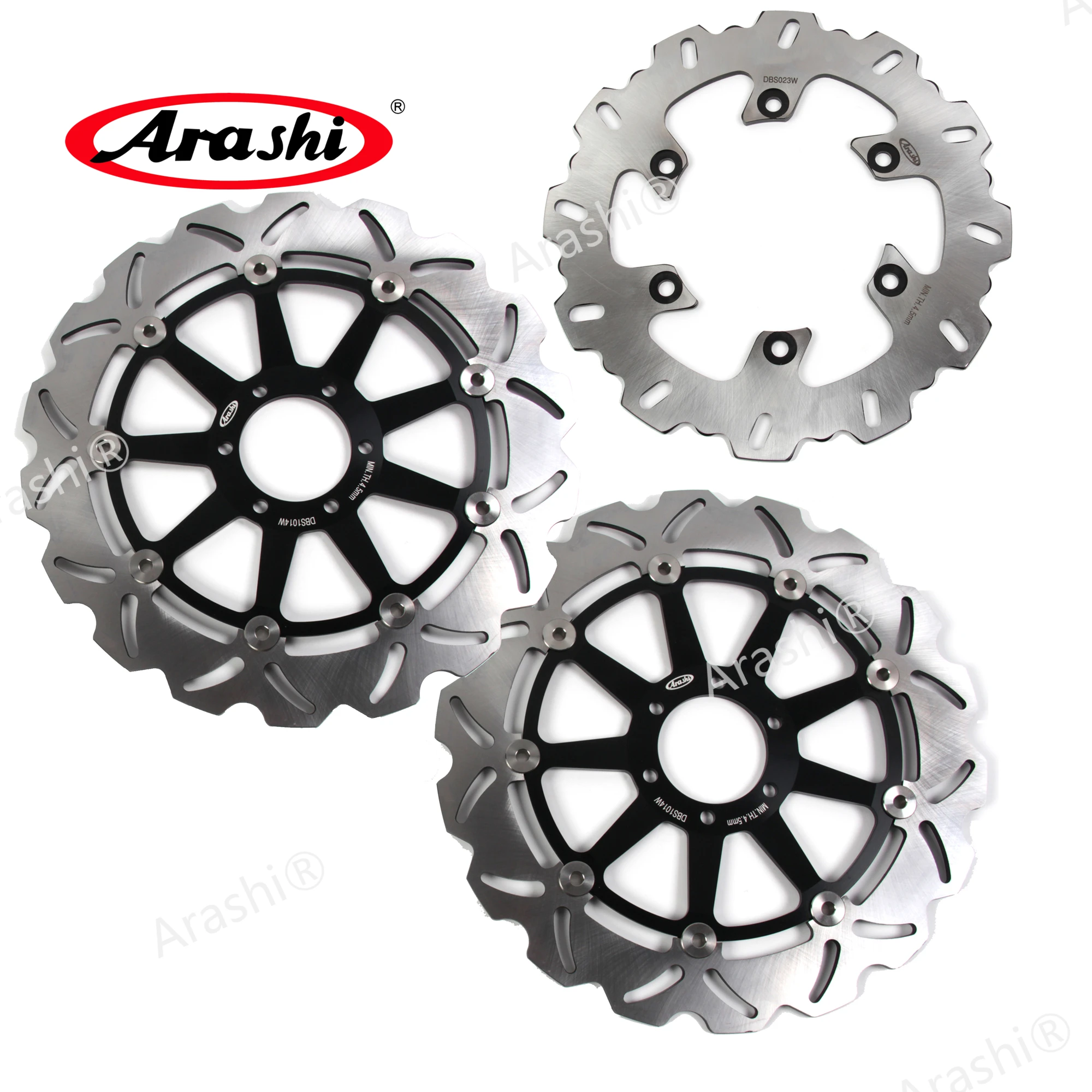 

ARASHI For DUCATI SS SUPERSPORT JUNIOR 400 1992-1997 CNC Front Rear Brake Rotors Disc JUNIOR 400 1992 1993 1994 1995 1996 1997