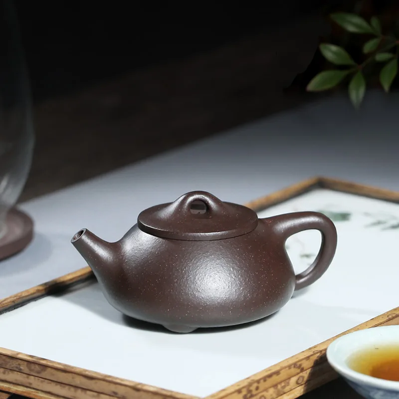 |TaoYuan 】 are recommended to all over the sky star/purple famous xiao-lu li of pure manual mud stone gourd ladle 120 cc