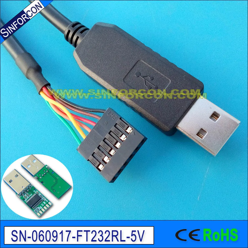 Development Board Debug Line คอนโซล Debug Line Ttl-232r-5v Ttl 232r 3v3