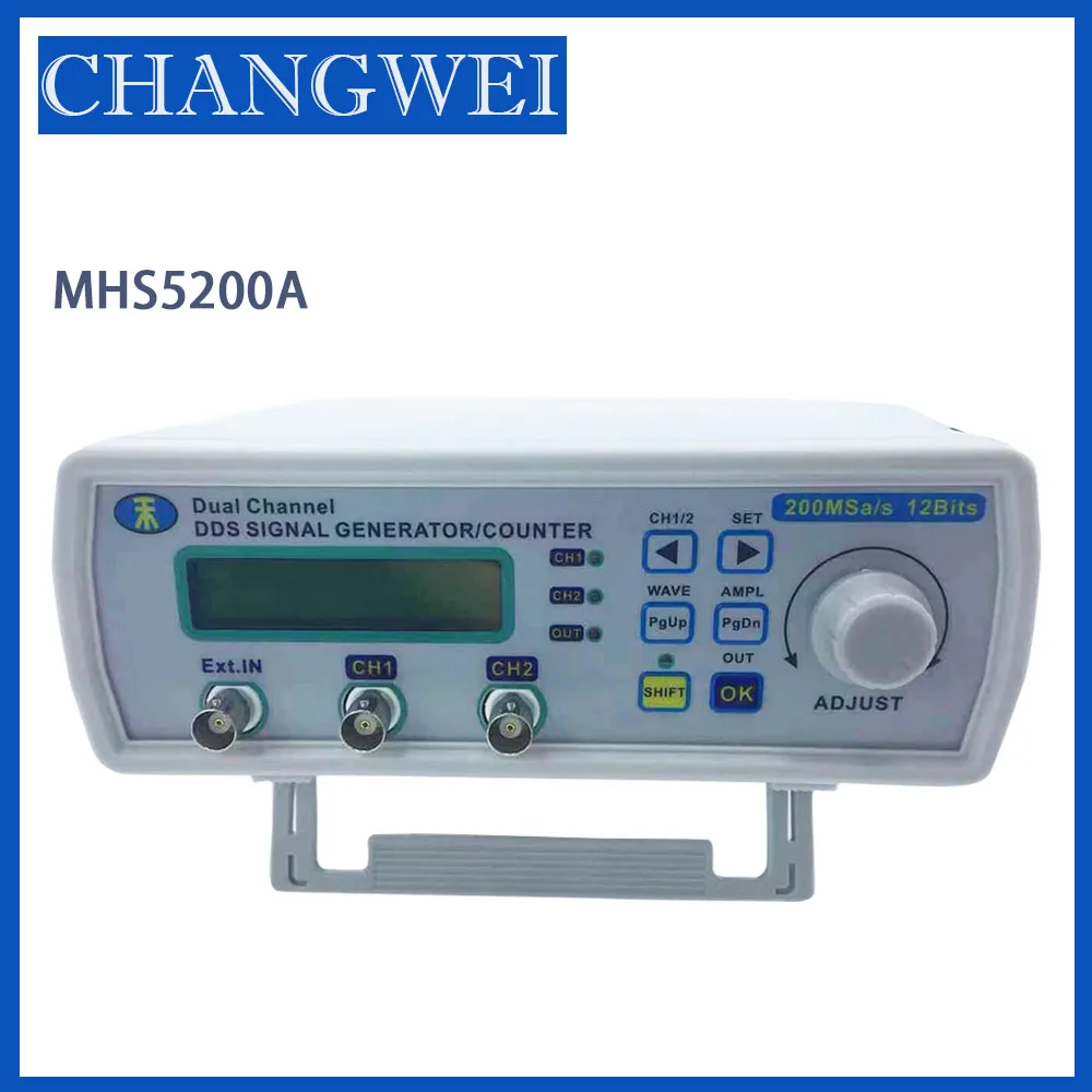 

Minghe-fully digital control MHS5200A, DDS, dual channel function, wave signal generator, frequency counter