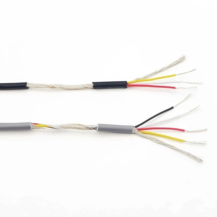 10M Shielded Wire 32 30 28 26 24 22 20 AWG Channel Audio 2 3 4 5 6 7 Core Headphone Line PVC Copper Signal Control Cable UL2547
