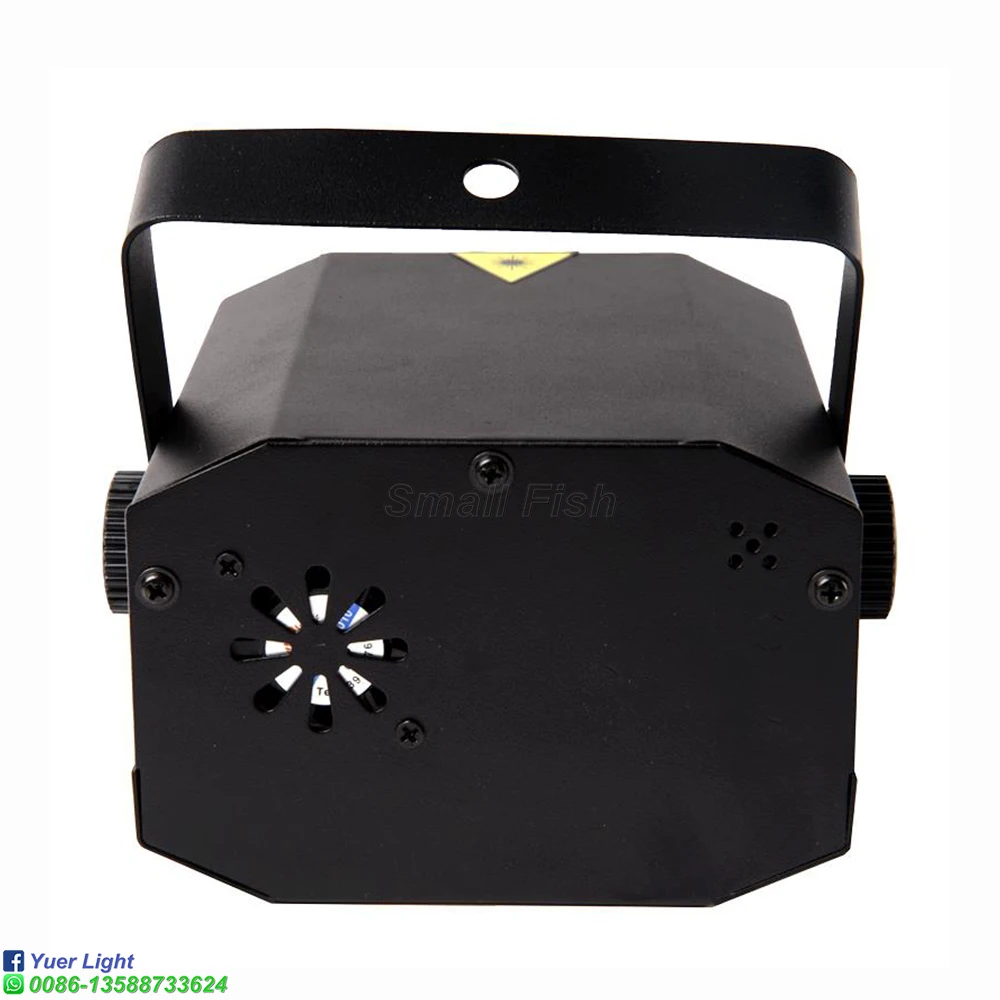 RG Laser Magic Ball Charging Laser Light 3X3W LED RGB Effect Lights Stage Patterns Effect Projector For DJ Disco Wedding Party