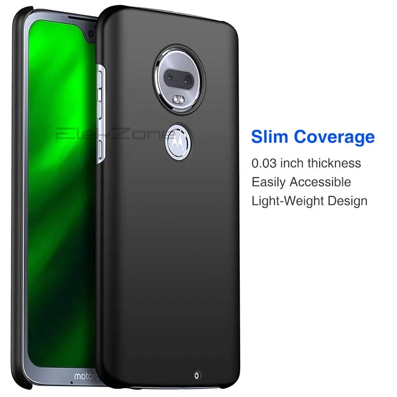 For Motorola MOTO G6 Plus Hard Slim Matte Back Cover For MOTO G5 G5S G7 Plus E5 E6 Z2 Z3 Play Luxury Shock Premium Material Case