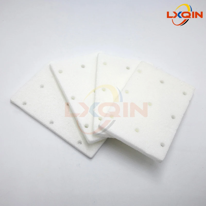 LXQIN 4pcs/lot flash pad for Mutoh Valuejet VJ1604 VJ1204 RJ900C serge mist pad /waste ink sponge cap eco solvent printer