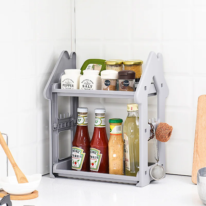 Cute Double Layer Mesh File Tray Organizer Document Magazine Rack Plastic Book Holder Desktop Storage Basket Shelf Stationery