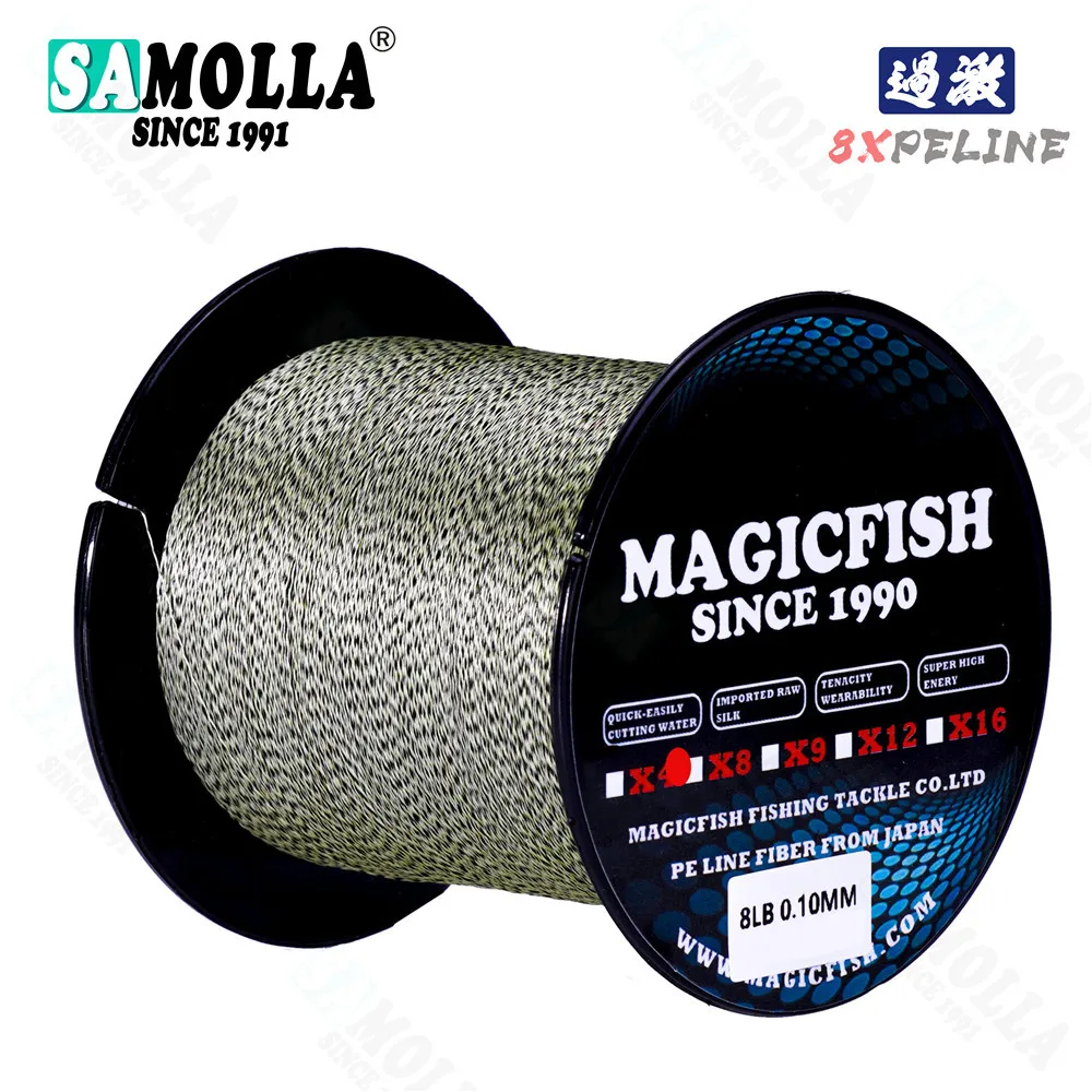 

Fishing Line 8 strands 300M Linha Multifilamento Pe Trenzado Braided 8X Pesca Accesorios Mar A La Carpe Linha De Hilo Trenzado