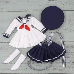 DBS 1/6 Doll Clothes Dress Campus sailor suit style set for 30cm joint body ICY BJD DOLLS