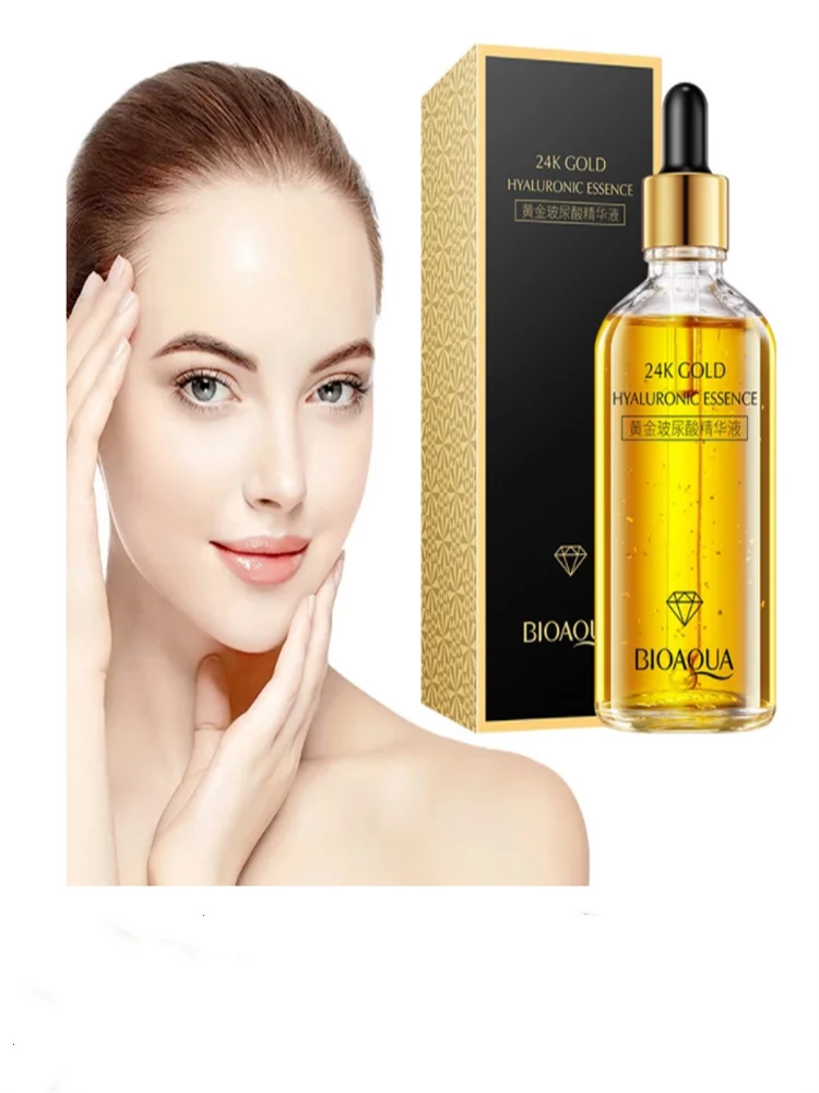 Bioaqua hyaluronic acid essence moisturizing moisturizing carry bright color of skin fine lines plant essence concentrate