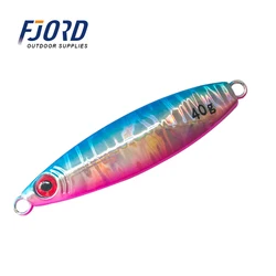 FJORD 30g Fishing Lure Metal Jig jigging Lure Fishing Lure Metal luminous Artificial baits Fishing Accessories