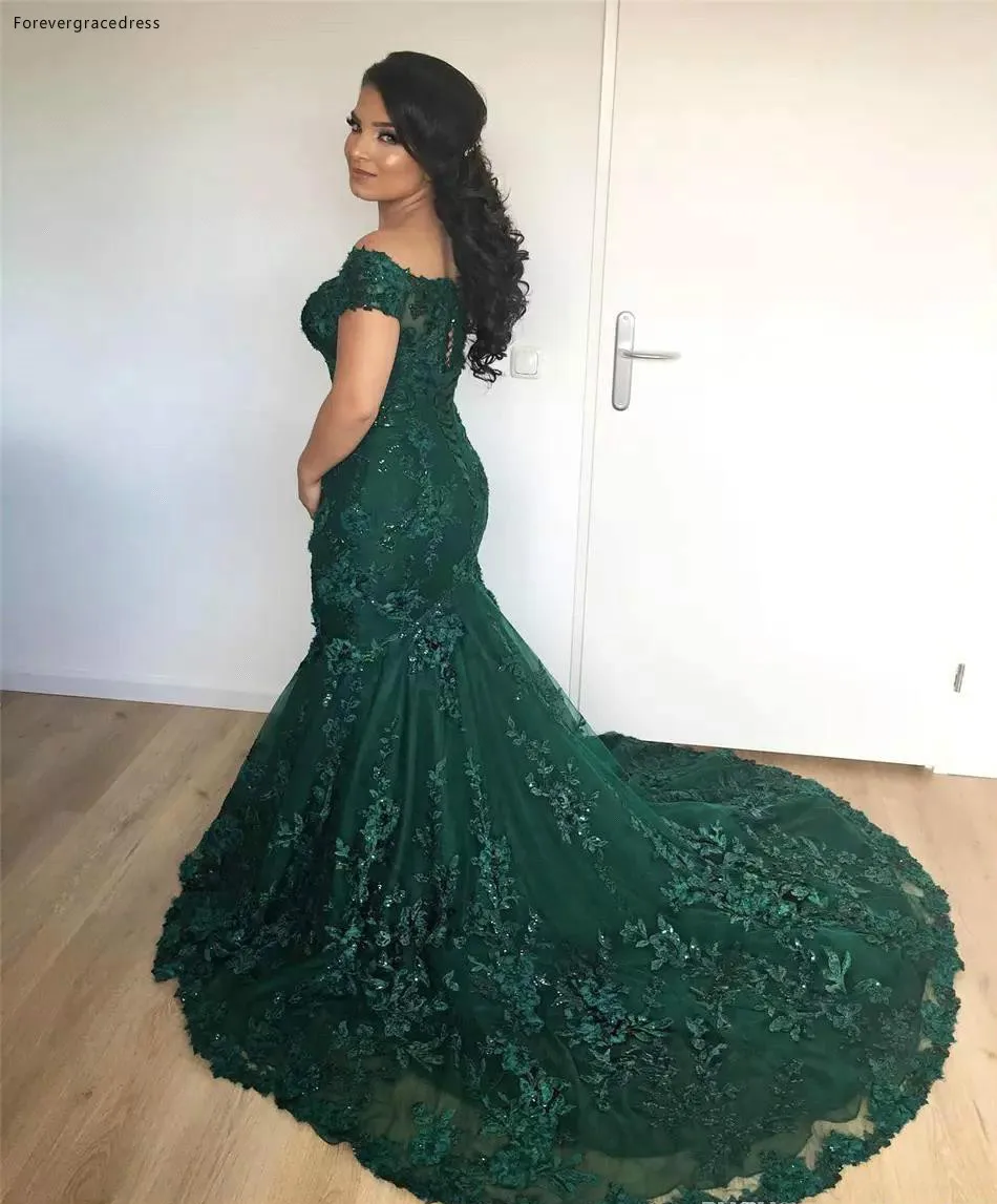 2019 Arab Dubai Merah Marun Putri Duyung Gaun Malam Appliques Selebriti Formal Liburan Memakai Prom Pesta Custom Made Plus Ukuran