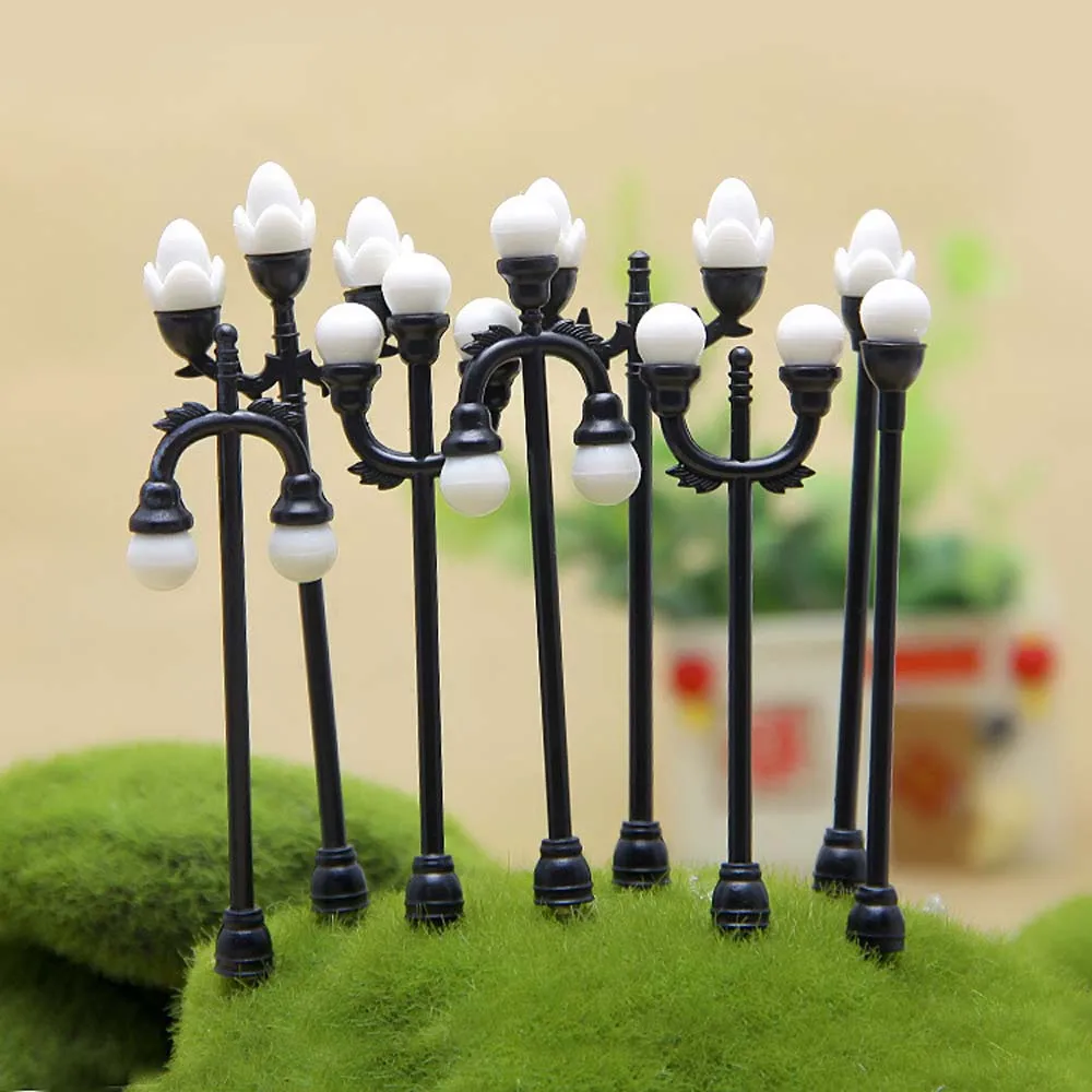 Craft Vintage DIY Miniature Lamp Creative Garden Home Decoration Mini Artificial Micro Landscaping For Handmade Accessories