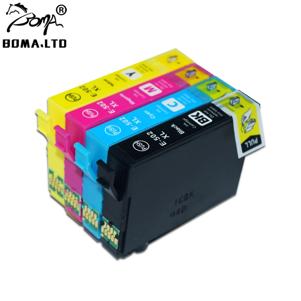 

T502 502XL 502 CompatibIe Ink Cartridge For Epson WF-2860DWF WF-2865DWF Expression Home XP-5100 XP-5105 Printer Cartridge