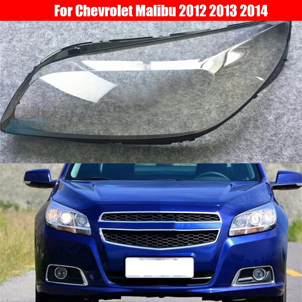 

Car Headlamp Lens For Chevrolet Malibu 2012 2013 2014 Car Headlight Replacement Lens Auto Shell Cover