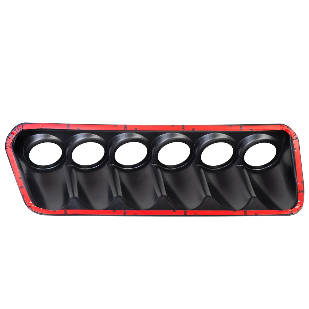 Universal 6 Hole 63mm Dash Gauge Pillar Pod Cluster Boat Car Gauge Cluster Mount Holder Auto Car 5.5Meter Left/Right Hand Drive