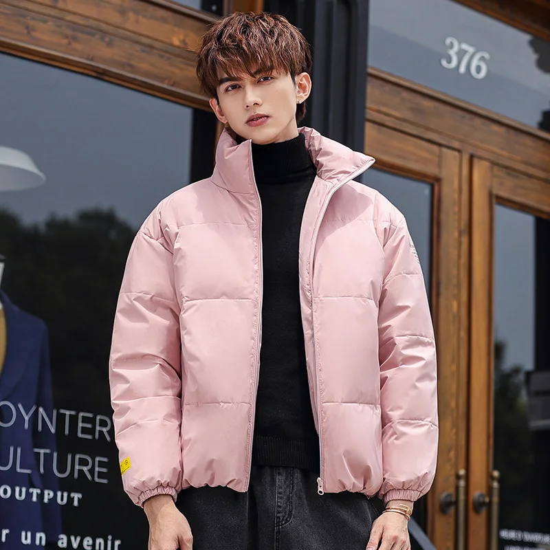 New men's 2021 short style fashion casual 90 white down plus down plus thick down jacket brand high quality winter snow skiing