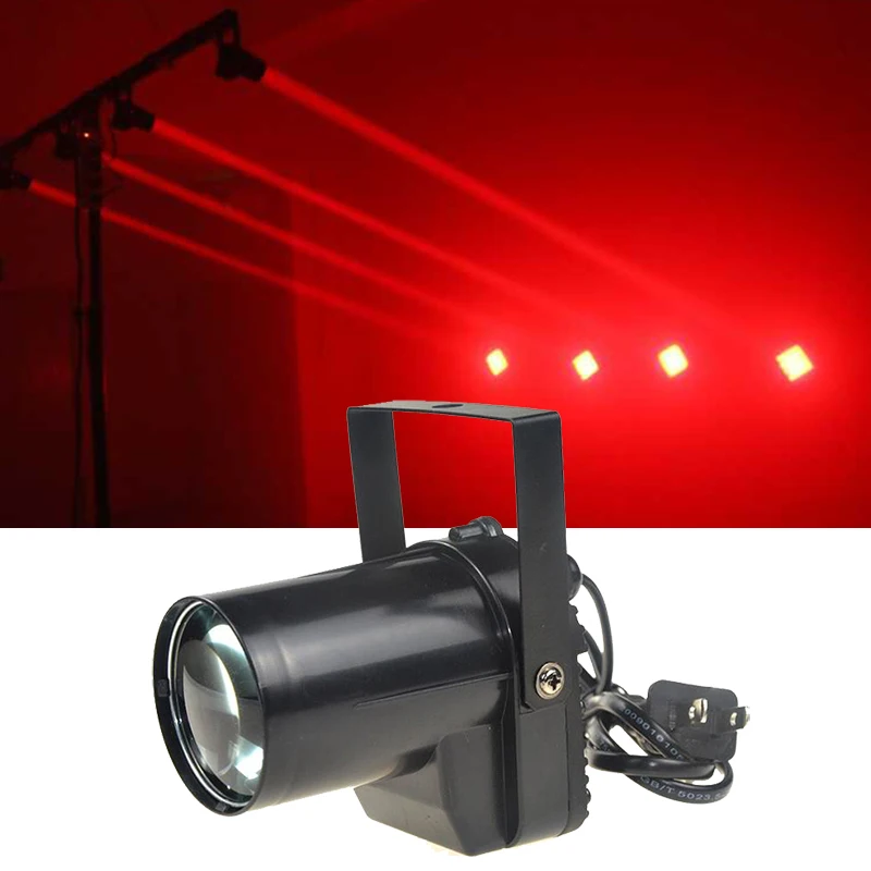 Mini LED 5W PinSpot Stage Light LED Beam Spot Stage Effect Color Light DJ KTV Party Disco Wedding All Star In Sky