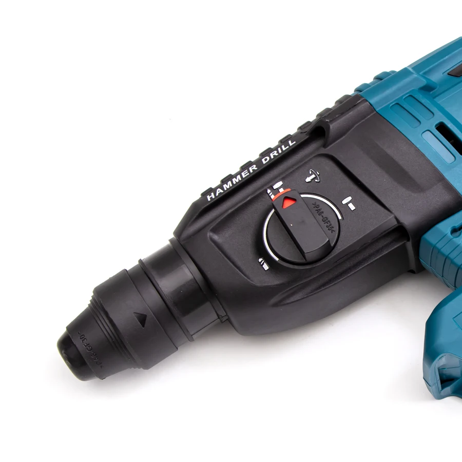 Martelo elétrico sem fio recarregável, martelo elétrico de impacto com função de impacto, indicado para bateria makita sem bateria