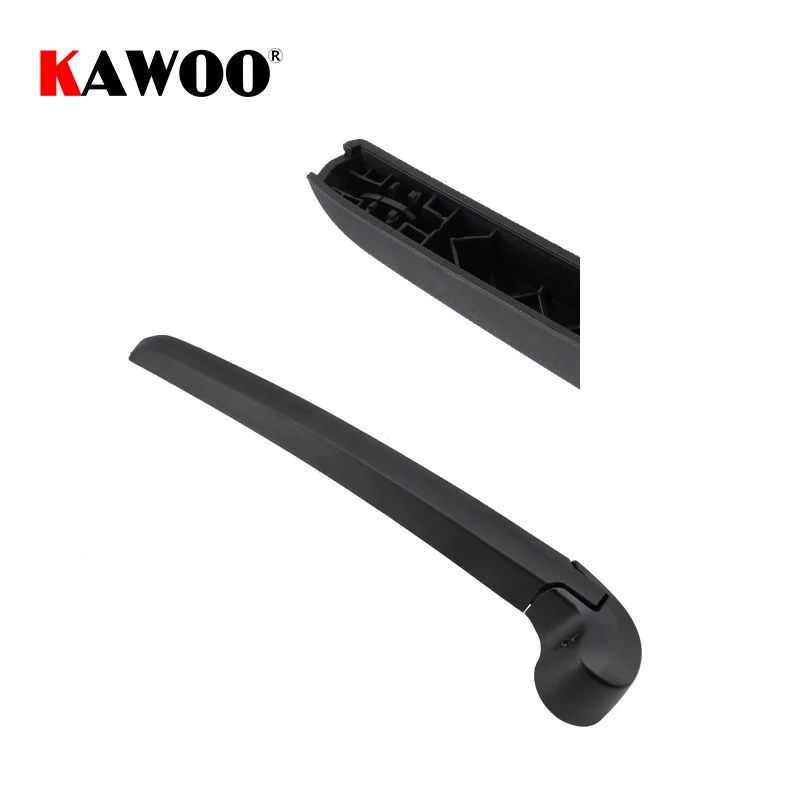 KAWOO Car Rear Wiper Blades Back Window Wipers Arm For AUDI Q3 Hatchback 2011 2012 2013 2014 2015 2016 Auto Windscreen Blades