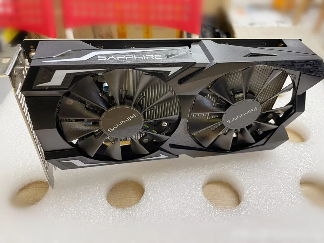 사파이어 AMD Radeon RX 460 2GB 화면 비디오 카드 GPU RX 460 2GB 그래픽 카드 데스크탑 PC 컴퓨터 게임지도 HDMI DVI Original