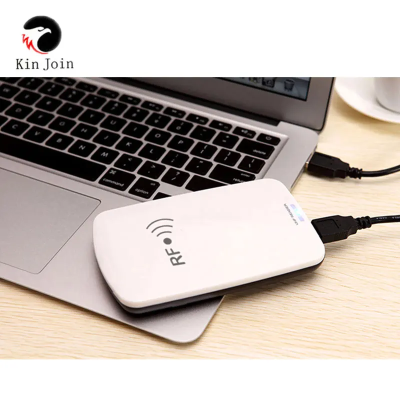 

KINJOIN UHF programmable RFID reader for issuing cards with software