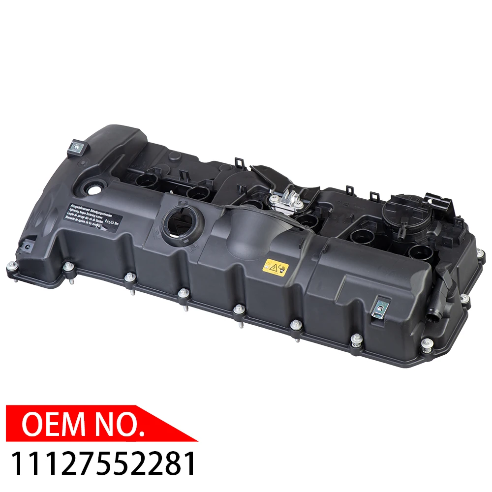 

High Quality OEM 11127552281 Engine Valve Cover for BMW E60 E65 E66 E82 E90 E70 Z4 X3 X5 128i 328i 528i N52 QR01-01027