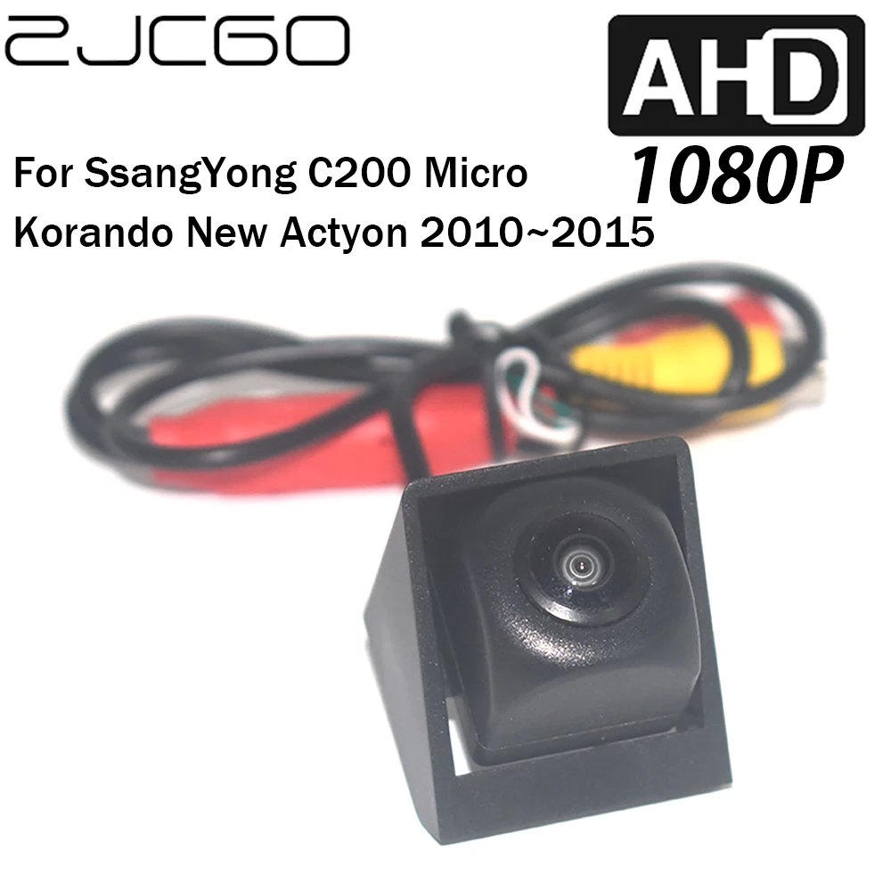 

ZJCGO Car Rear View Reverse Backup Parking AHD 1080P Camera for SsangYong C200 Micro Korando New Actyon 2010~2015