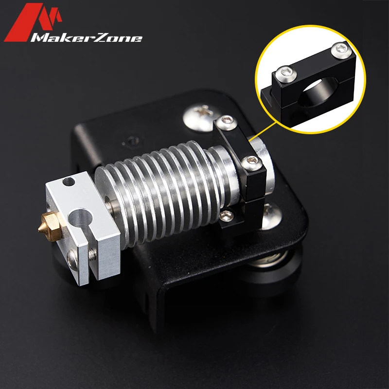 V6 V5 Núi Lửa J-Đầu Hotend Nhôm Chân Đế E-3 D Đầu In Gắn Cố Định Chặn Cho E Nder-3 CR-10 loạt 3D Máy In Phần