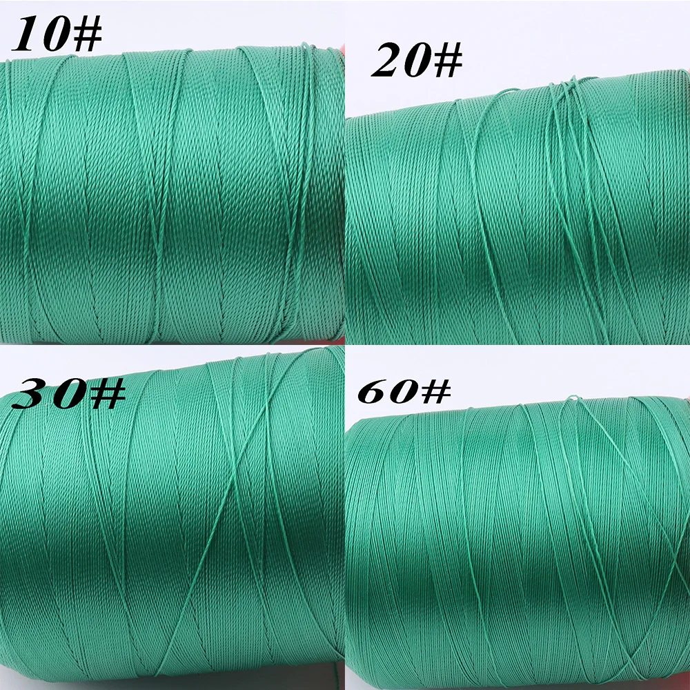 Sewing Thread Green Four Size High Tenacity Nylon Sewing Thread For Hand Sewn&Machines Patchwork Sewing Jewelry Accessories